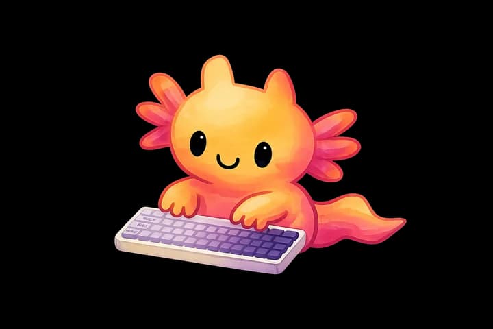 Axolotl mascot